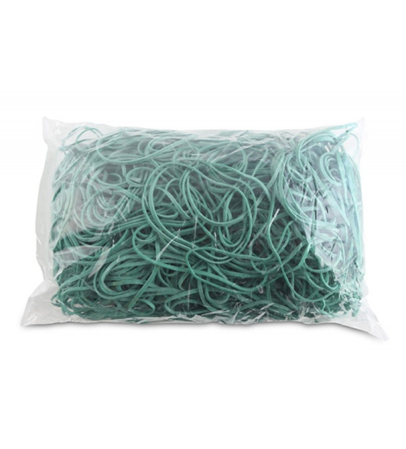 Gumki Recepturki 1kg 80mm 126mm 1,5x3 60% kauczuku zielone 18108039-02