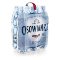 Woda Cisowianka Gazowana 1,5L kaucja