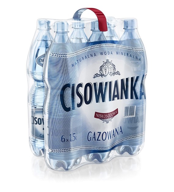 Woda Cisowianka Gazowana 1,5L