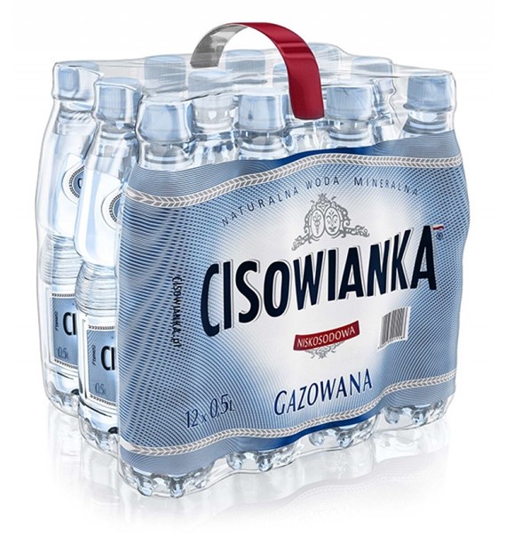 Woda Cisowianka Gazowana 500ml