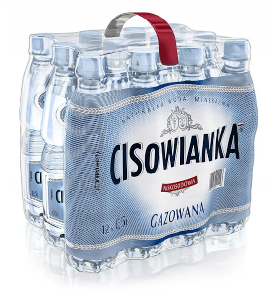 Woda Cisowianka Gazowana 500ml
