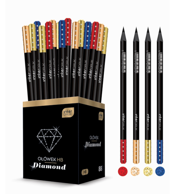 Ołówek z Kryształkiem Diamond 274274 Interdruk