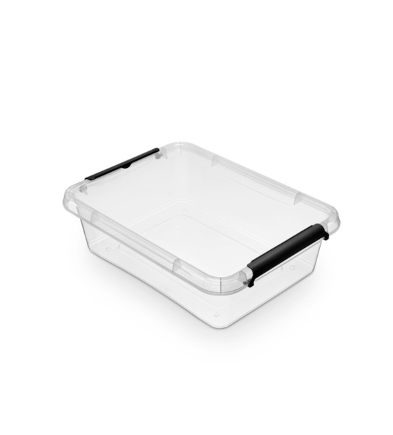 Pojemnik Plastikowy Z Przykrywką Simple Box 8,5l 1512 Transparentny Ortplast