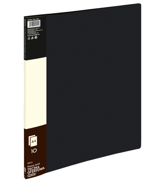 Album Ofertowy A4 10 koszulek Czarny 9001A 120-1190 Grand