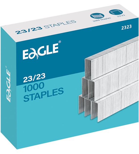 Zszywki 23/23 opk 1000szt 2323  Eagle