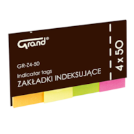 Zakładki Indeksujące Papierowe 20x50mm GR-Z4-50 Grand