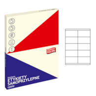 Etykiety Samoprzylepne 105x48 Białe opk 100szt 150-1053 Grand