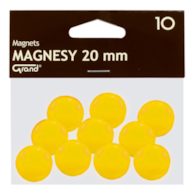 Magnesy 20mm Żółty opak10szt 130-1619 Grand