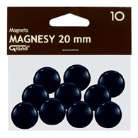 Magnesy 20mm  Czarne Opk 10szt Grand