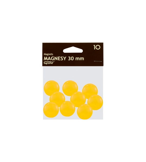 Magnesy 30mm Żółte 130-1698 Grand