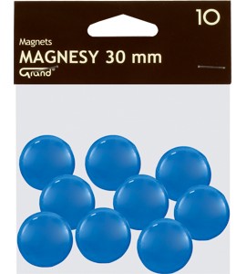 Magnesy 30mm Niebieski 130-1696 Grand