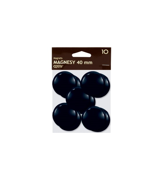 Magnes 40mm Grand Czarny 130-1700