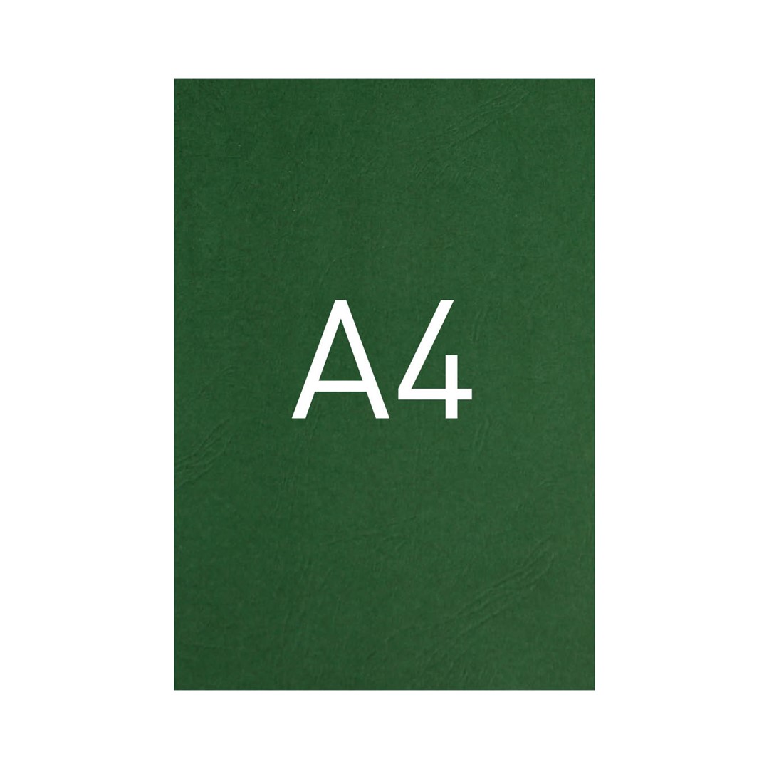 Okładki Do Bindowania A4 Spód Universal opk 100szt Skóropodobne Zielone Opus