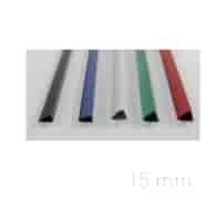 Listwy Wsuwane 15mm A4 Czarne opk 50 szt Opus