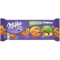 .Ciastka Pieguski Z Czekoladą i Orzechami  Milka