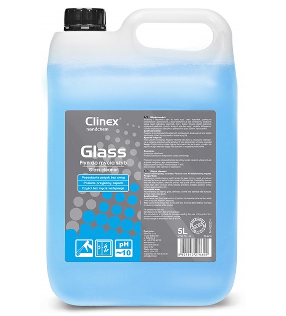 Płyn Do Szyb Glass Clinex 5l