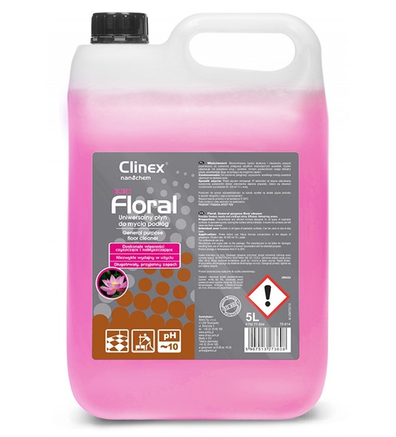 Płyn Uniwersalny Do Podłóg Floral Blush 5l CL77894 Clinex