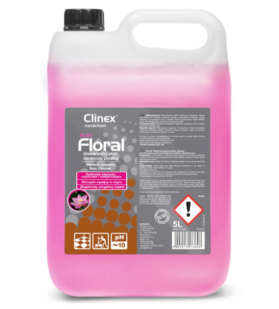Płyn Uniwersalny Do Podłóg Floral Blush 5l CL77894 Clinex