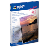 Papier Fotograficzny A4 230g opk 25szt Błyszczący Black Point
