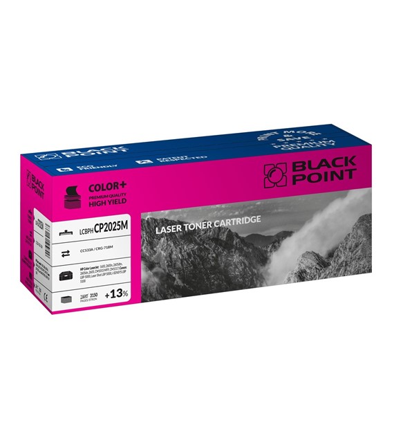 Toner Z HP CC533A Magenta CP2025M Black Point