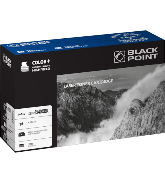 Toner Z Black Point (HP CE264X) 4540XBK