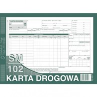 Druk Karta Drogowa A4 Nienumerowana SM-102 801-1 Michalczyk i Prokop