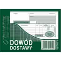 Druk Dowód Dostawy A6 315-5 Michalczyk i prokop