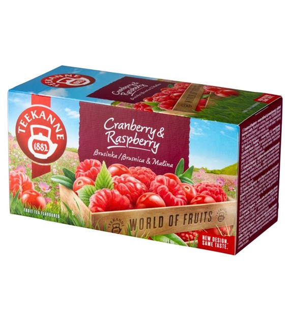 Herbata Cranberry Raspberry 20t 45g Teekanne