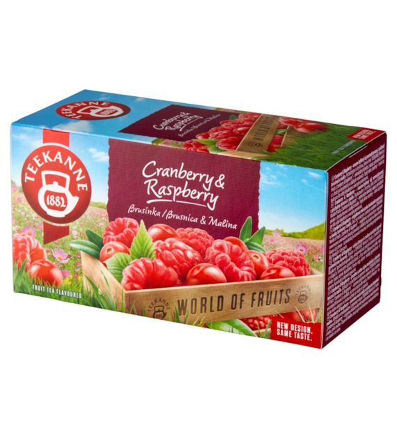 Herbata Cranberry Raspberry 20t 45g Teekanne
