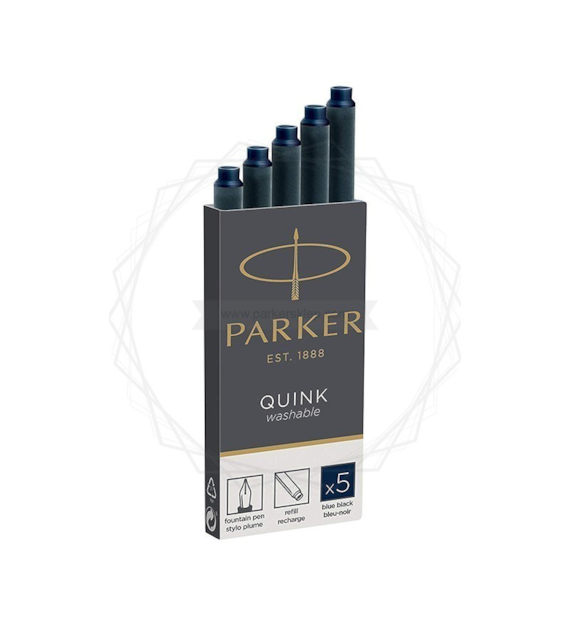 Naboje Do Piór Długie opk. 5 szt. Granatowe Parker 1950385