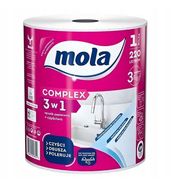 Ręcznik Papierowy W Roli Plus M3 Monorolka 3w 220 Listków 90839 Katrin