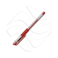 Długopis Ze Skuwką Żelowy 0,5mm Czerwony Gep 9022A 96-542095 Taurus