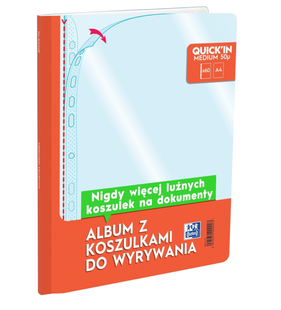 Album A4 Z Koszulkami Do Wyrywania 60k 50mic 400136890 Oxford