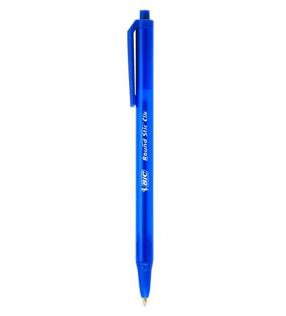 Długopis Automatyczny Round Stic Click  M Niebieski 926376 Bic