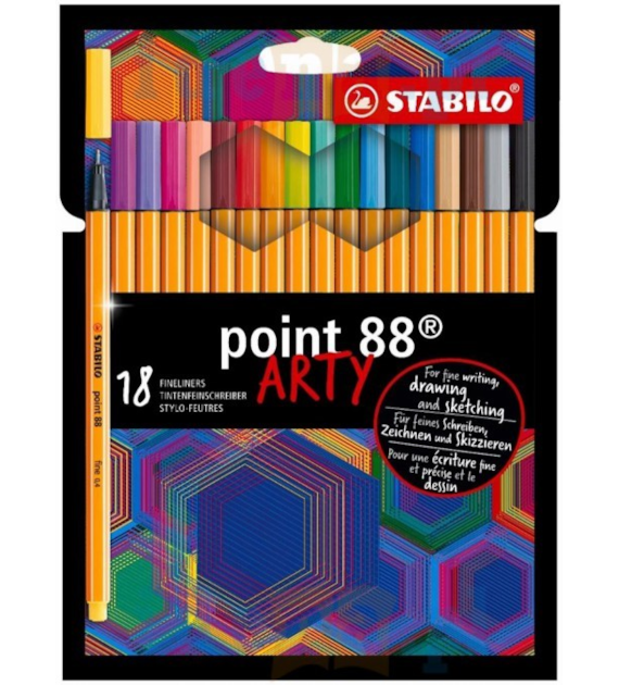 Cienkopis Stabilo Arty Kpl.18szt. 8818/1-20
