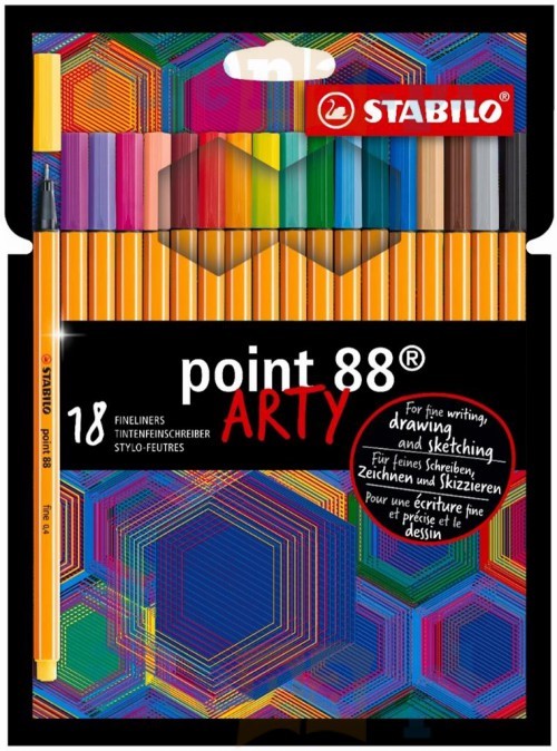 Cienkopis Stabilo Arty Kpl.18szt. 8818/1-20