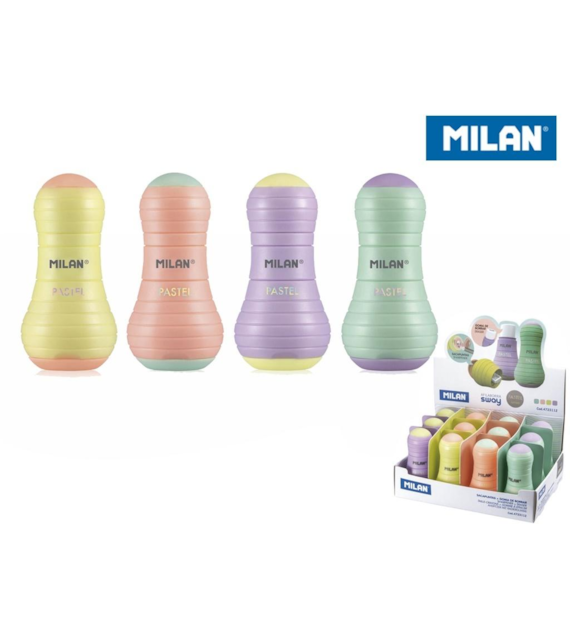 Temperówko-Gumka Sway Pastel 4723112 Milan