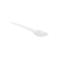 Łyżka plastikowa Wielokrotnego Użytku Biała 160mm opk 100szt 0500 Bittner Bordeks