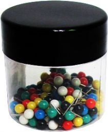 Szpilki Kolorowe Tablicowe 6x15mm 50szt. Tres