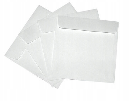 Koperta CD NK Biała Bez Okna opk.100szt.Nc Koperty