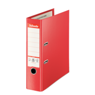 Segregator Esselte A4 80mm Vivida Plus Recycled 100% 81183 Czerwony