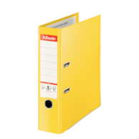 Segregator Esselte A4 80mm Vivida Plus Recycled 100% 624076 Żółty
