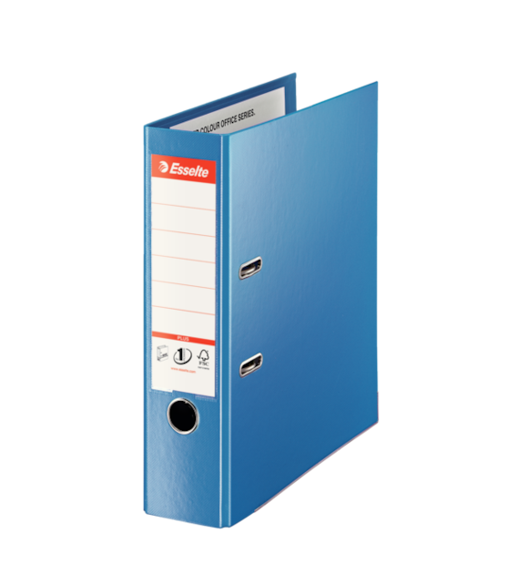 Segregator Esselte A4 80mm Vivida Plus Recycled 100% 81185 Niebieski