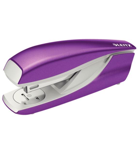 Zszywacz Leitz  Do 30k 24/6 Średni Metalowy Wow 5502-10-62 Fioletowy