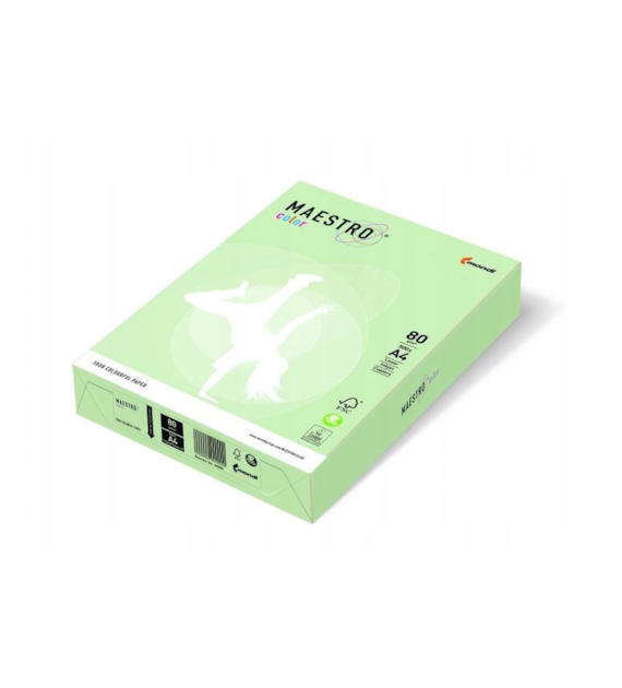 Papier Xero A4 80g 500szt Maestro Color GN27 Jasno Zielony
