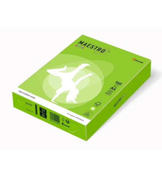 Papier Xero A4 80g 500szt Maestro Color MA42 Zielony Intensywny