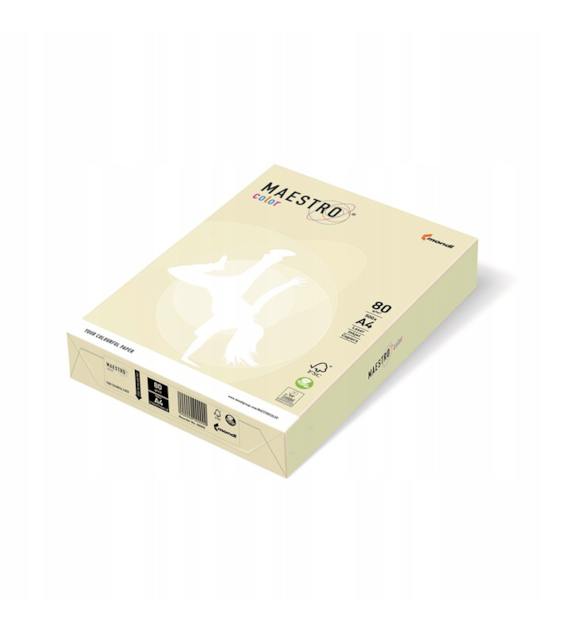 Papier Xero A4 80g 500szt Maestro Color BE66 Wanilia