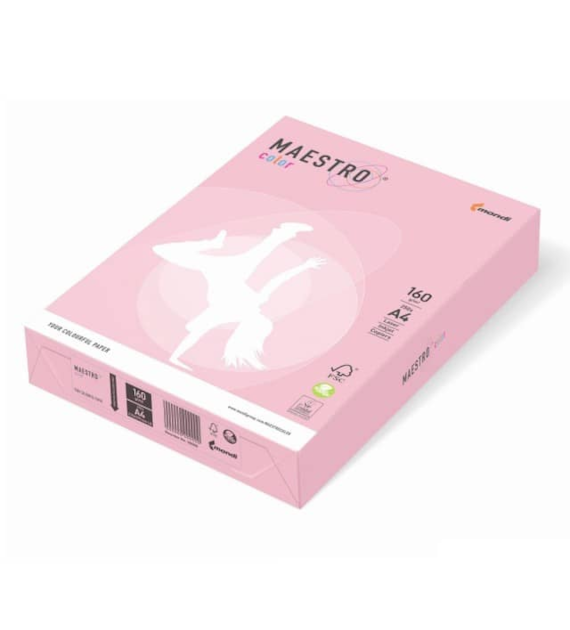 Papier xero A4 160g 250k OPI74 Jasny Róż