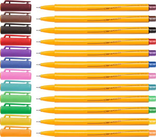 Cienkopis Rystor RC-04 16 0,4mm Morski