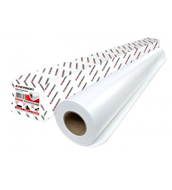 Papier do plotera w rolce 914mmx50m 80g/m2 Emerson